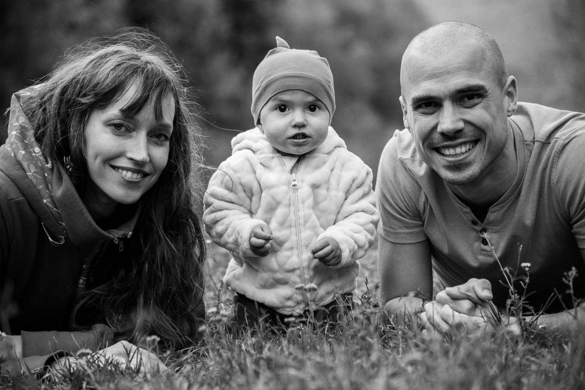 Family portraits | Monika, Mišo, Sárka